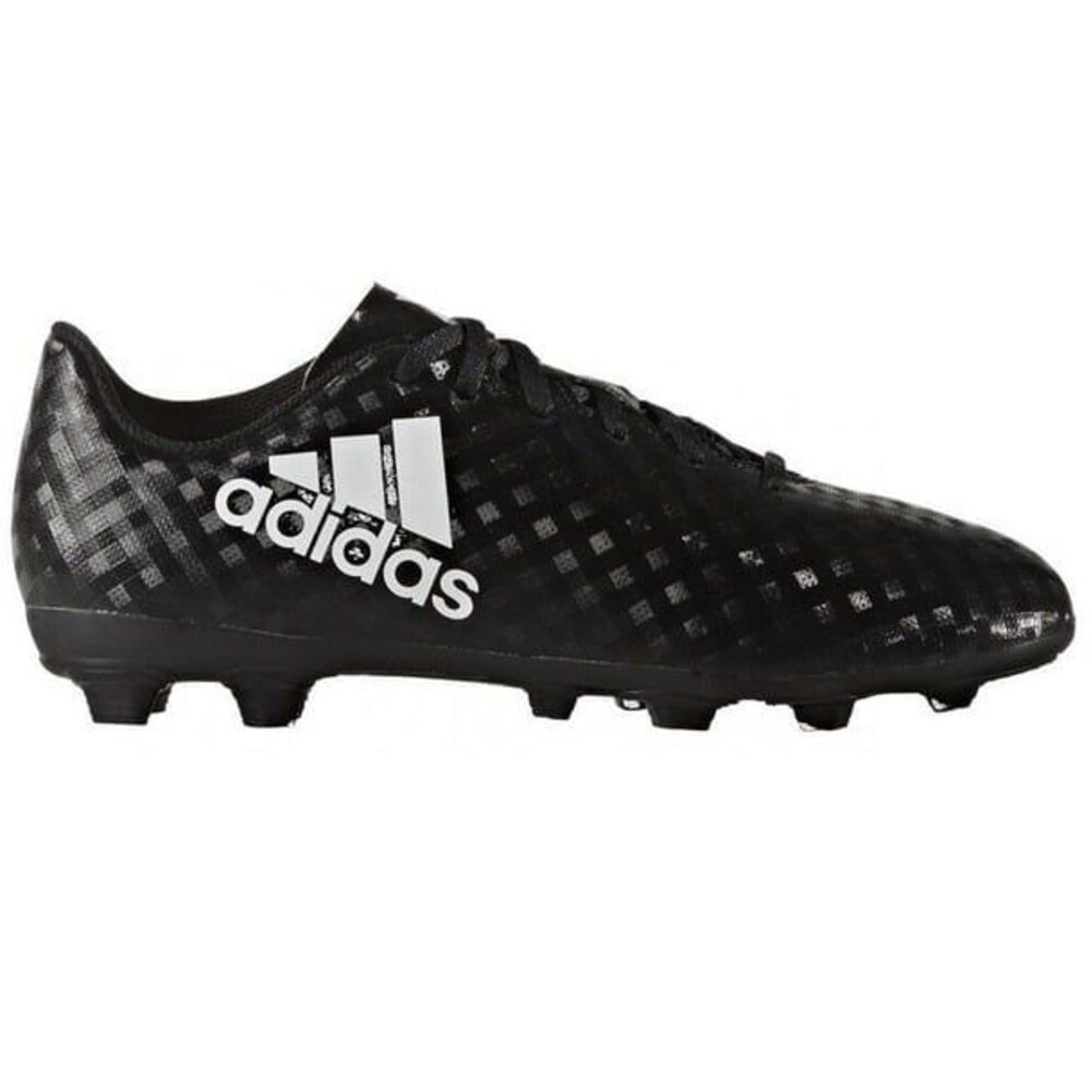 Adidas Kids Soccer Cleats 16.4 FxG Unisex Junior Soccer Cleats BB1045 Black Sz 3